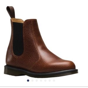 Doc Martens Brown Flora Chelsea Boots